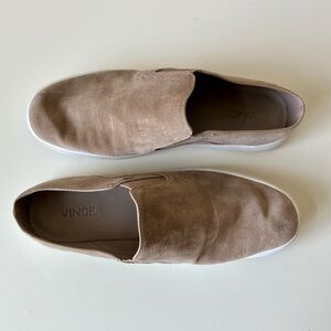 Vince suede open back slip-ons. Size 8.5.